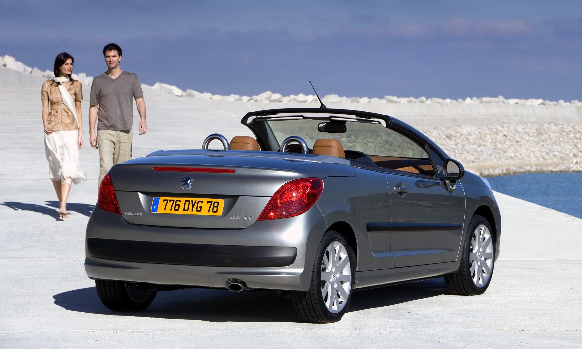 Peugeot 7 Cabrio First Car Rental Mykonos